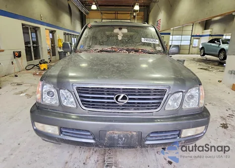 1999 Lexus Lx 470 from USA, damaged, VIN JT6HT00W0X0060859